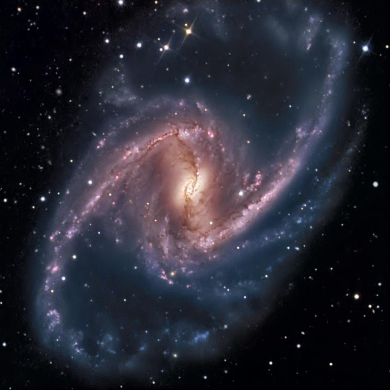 NGC1365, a barred spiral galaxy